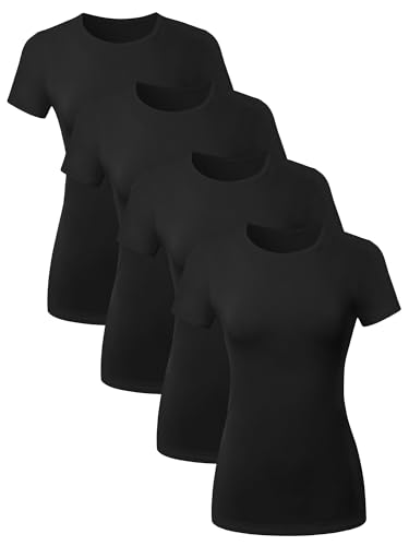 No Boundaries Women's Crew Neck Short Sleeve Tee