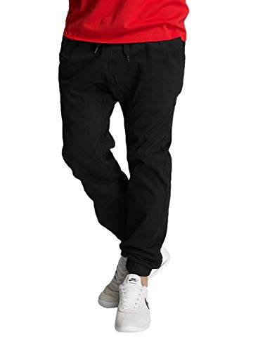 No Boundaries Men's Twill Jogger Pants