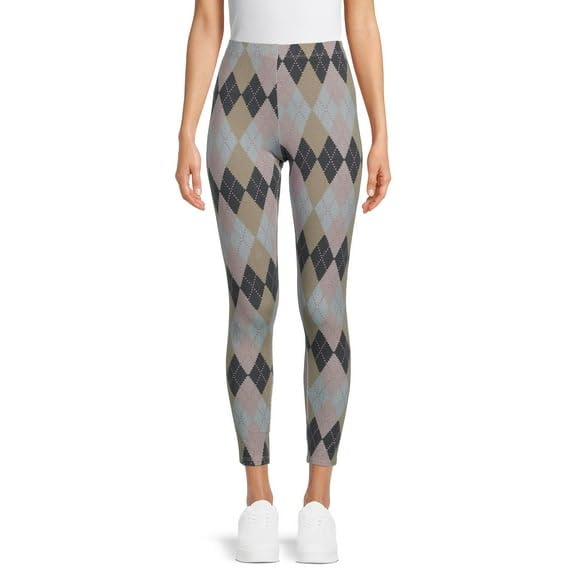 No Boundaries Women's High-Rise Ankle Leggings